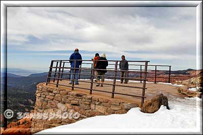 Besucher am View Point