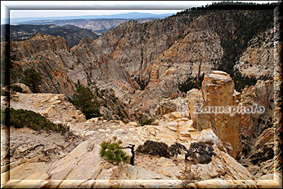 Tiefe Einblicke in den Hells Backbone Canyon