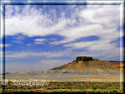 Landschaft gesehen von der Road