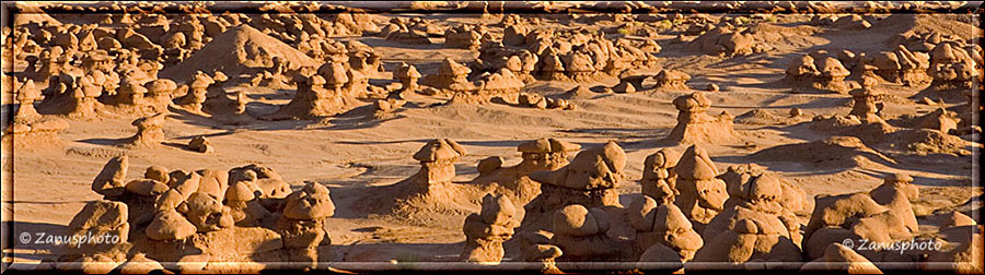 Teilansicht von Goblin Valley