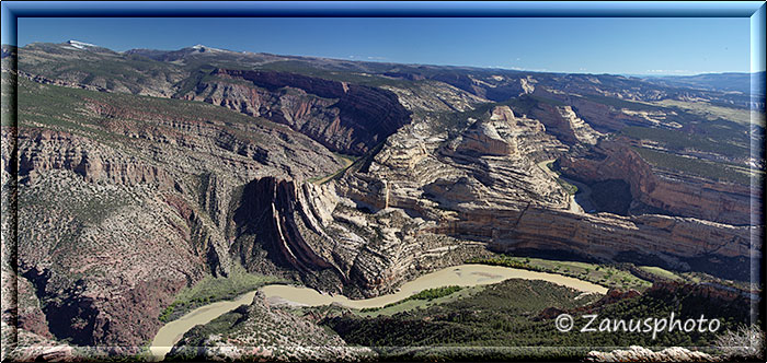 Panorama vom Harpers Corner View Point