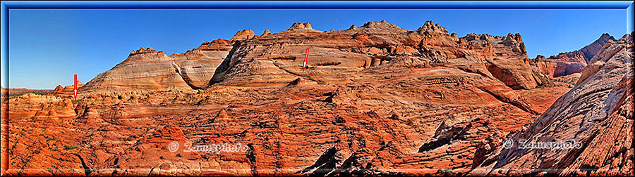 Panorama des Top Rock Massiv