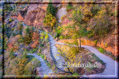 Trail der zum Hidden Canyon führt