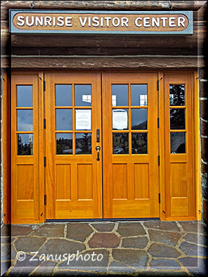 Sunrise Visitor Center Entrance