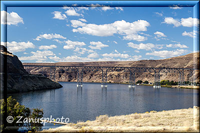 Eisenbahnbrücke über den Snake River