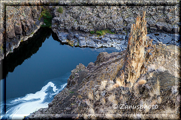 Träge fliessender Palouse River