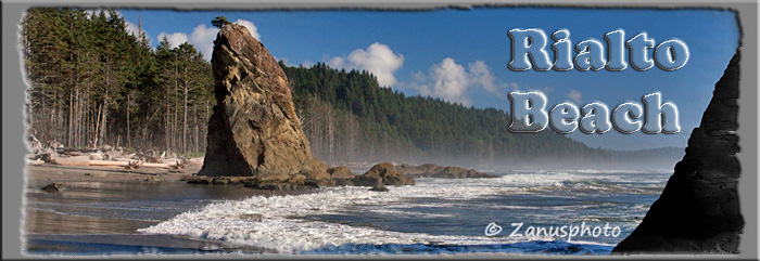 Titelbild der Webseite Rialto Beach