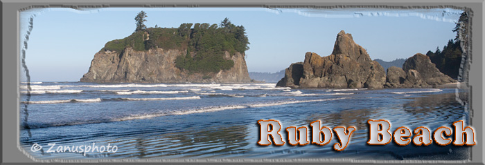 Titelbild der Webseite Ruby Beach