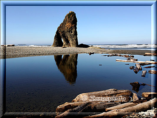 Kleiner Süsswassersee an der Ruby Beach