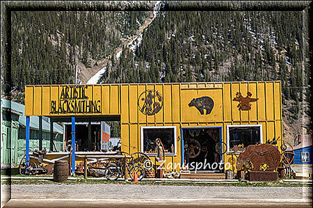 Silverton, auch am Shop des Black Smith tut sich nichts