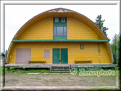 Lagerhaus in Fort Simpson