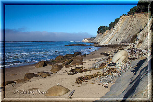 Bowling Beach Area an der California Küste nahe Point Arena