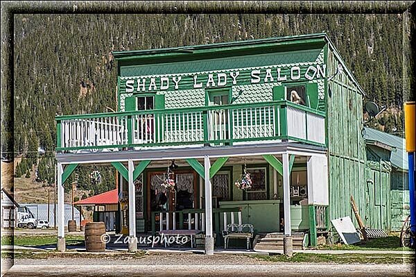 Silverton, der alte Shady Lady Saloon befindet sich immer noch hier