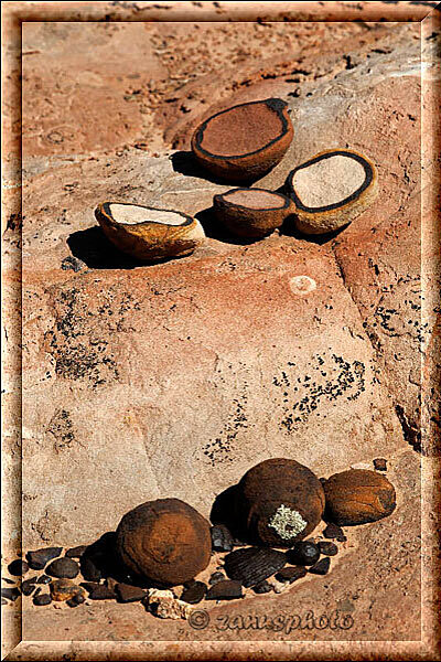 Old Shefield Road, hier sehen wir sieben Kugeln, sie liegen aber so als wären sie dazu angeordnet