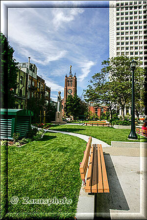 San Francisco, im Sankt Marys Park unterwegs