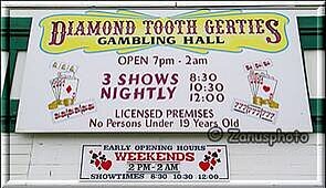 Dawson City, die Diamond Tooth Gerties Gambling Hall