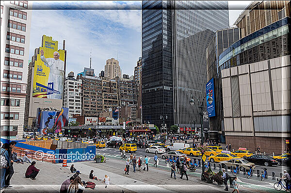 New York City, ein Postoffice an der Eighth Avenue