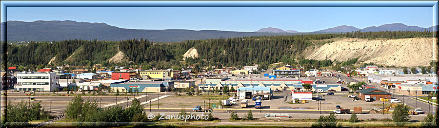 Whitehorse, Panorama 2 von der City