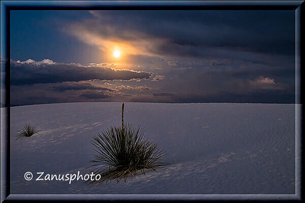 White Sands, es ist viel Verker im Park weil es auch noch ein Konzert geben soll