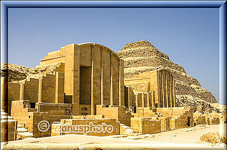 Tempelanlage in Sakkara