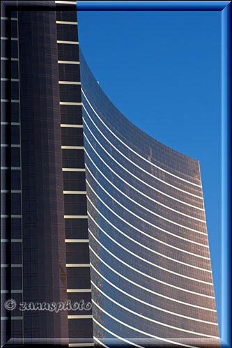 Las Vegas, Seitenansicht auf das Wynn Hotel