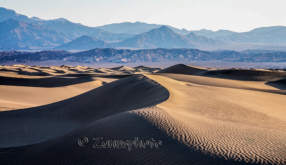 Death Valley in Californien, Wüstendünen